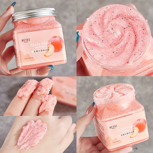 Korean Fruit Bath Salt - Exfoliating Soak for Soft, Glowing Skin