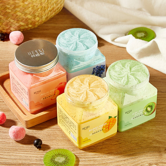 Korean Fruit Bath Salt - Exfoliating Soak for Soft, Glowing Skin
