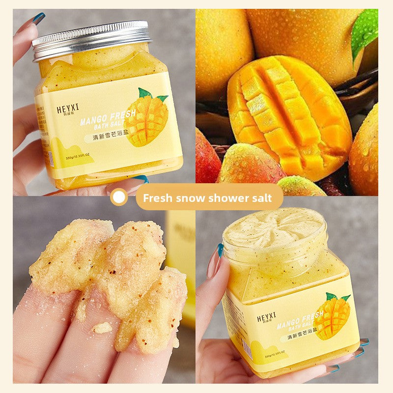 Korean Fruit Bath Salt - Exfoliating Soak for Soft, Glowing Skin