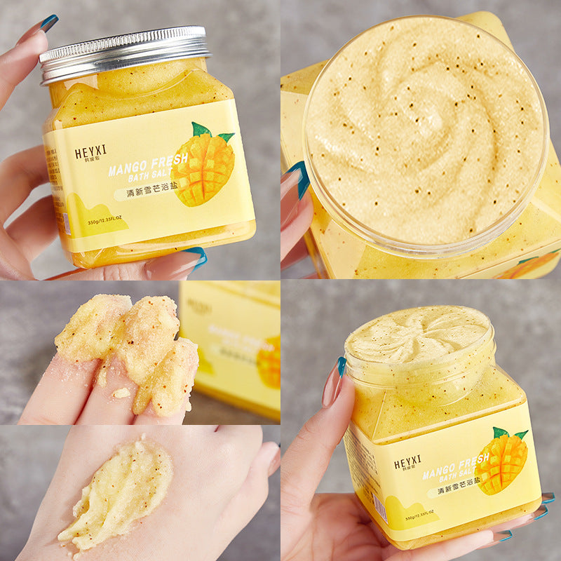 Korean Fruit Bath Salt - Exfoliating Soak for Soft, Glowing Skin