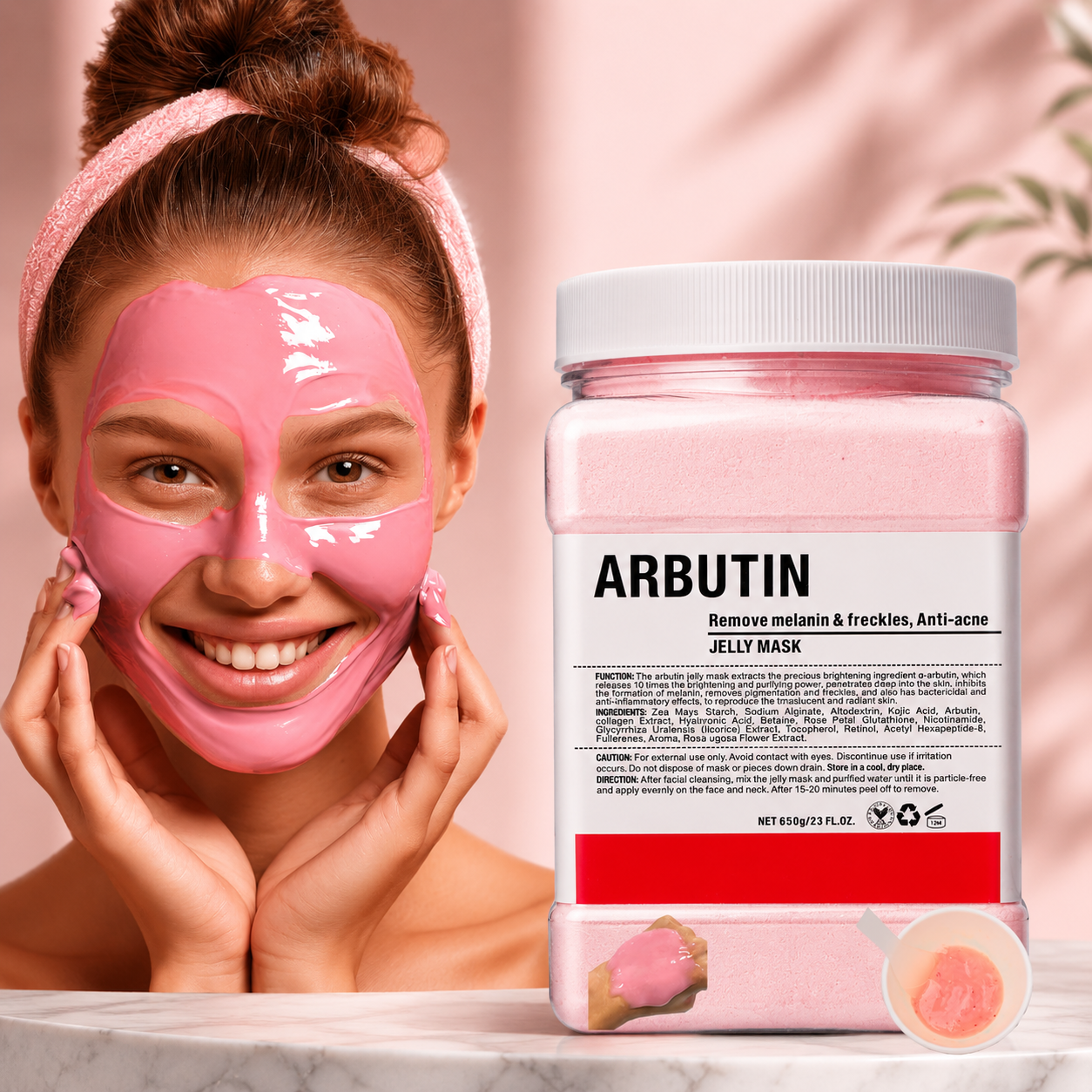 Brightening Arbutin Jelly Mask