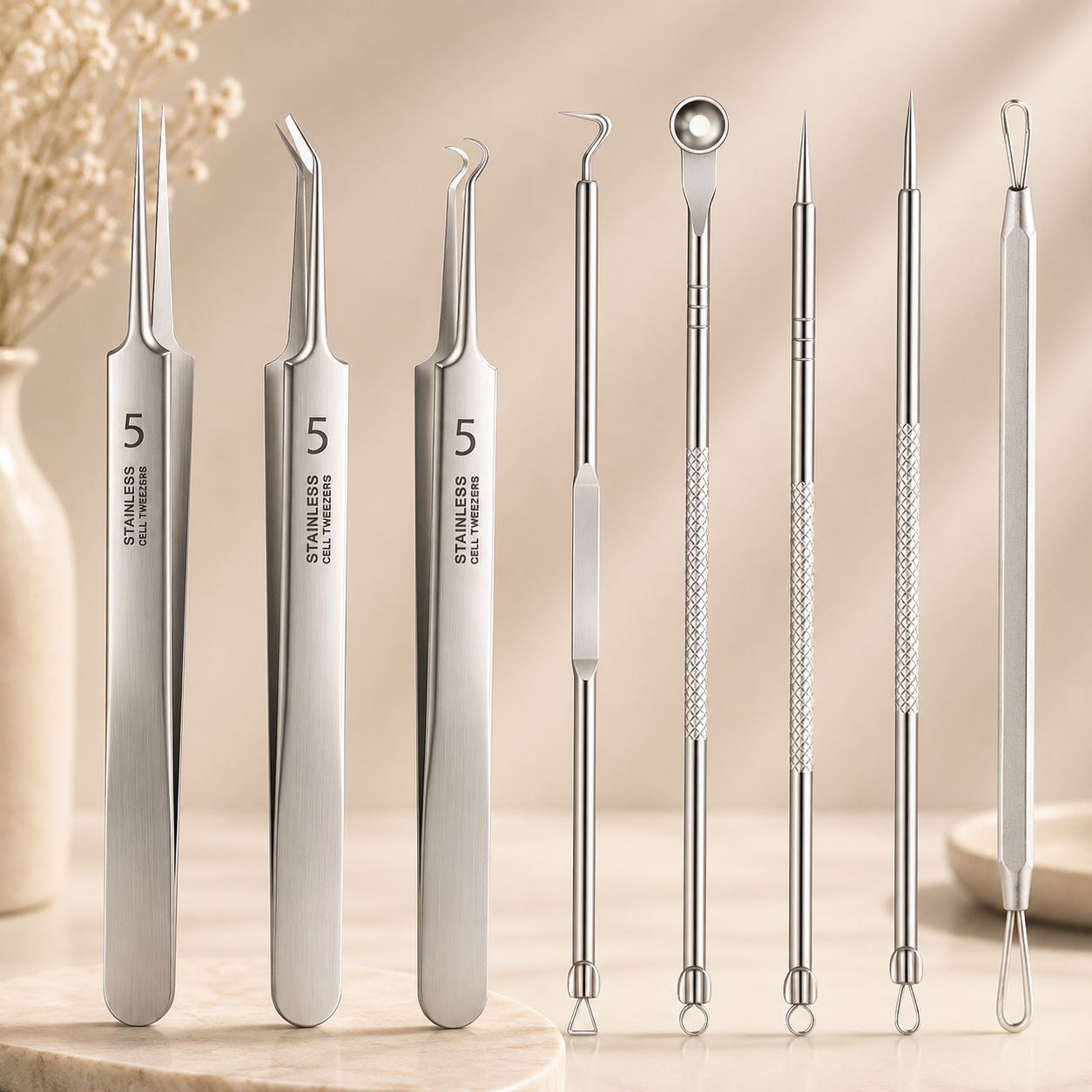 Precision Blemish Extraction Tool Set