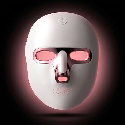 LED Red Light Therapy Face Mask - Anti-Aging Beauty Device