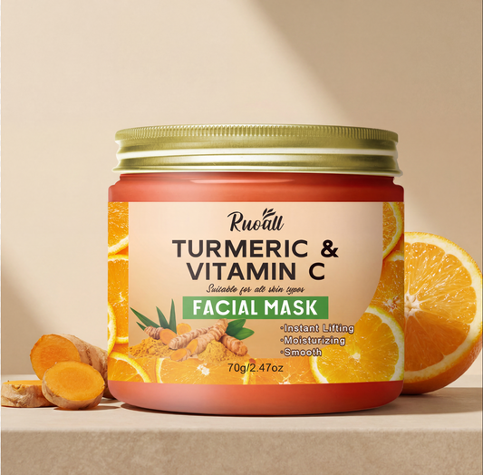 Turmeric Vitamin C Lifting Face Mask - Brightening Jar Treatment