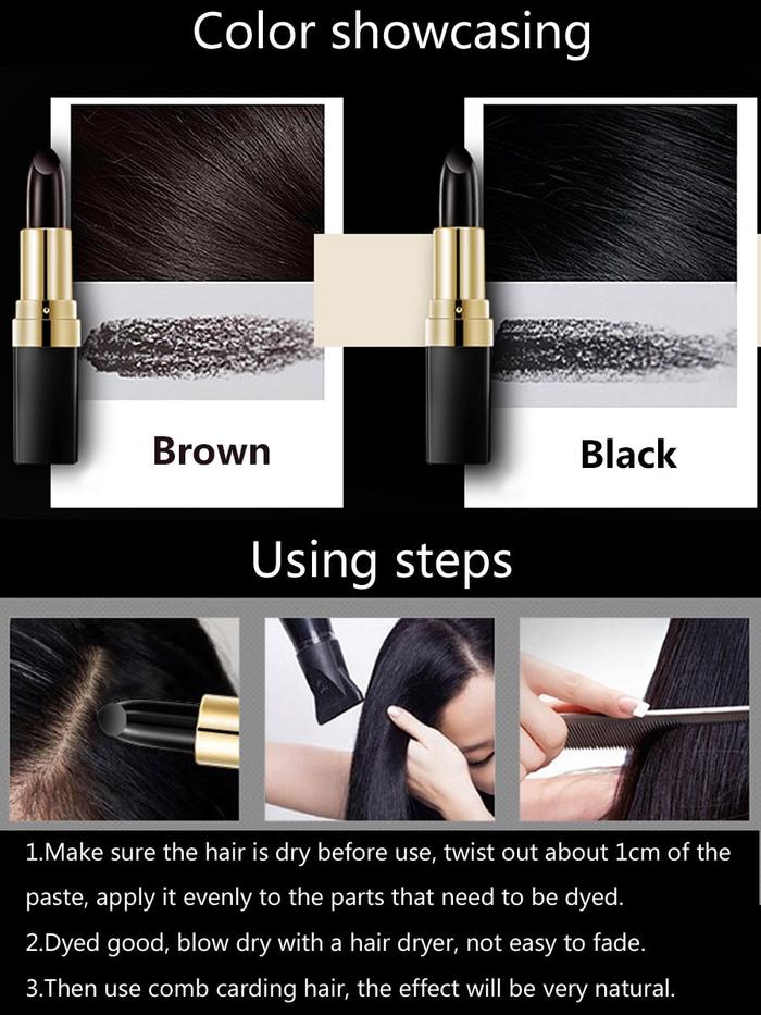 Gray Coverage Hair Dye Stick – photo 4