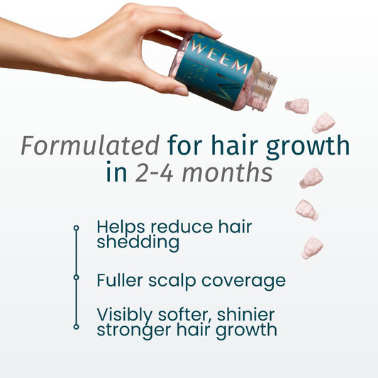 Biotin Gummies for Hair, Skin & Nails - Daily Beauty Supplement
