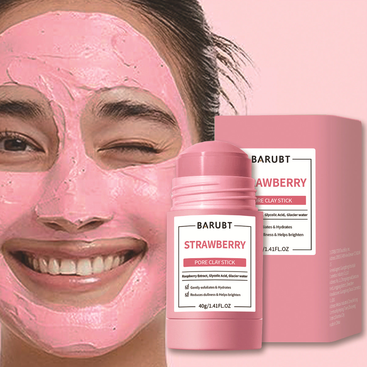 Mineral Clay Mask Stick - Mess-Free Pore Detox Treatment