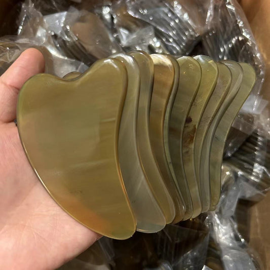 Quartz Gua Sha Facial Tool - Lift, Sculpt & De-Puff Naturally
